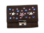 Preview: WESTERN-SPEICHER Geldbörse Portemonnaie Leder Strass  Swarovski Elements Kati 168b