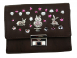 Preview: WESTERN-SPEICHER Geldbörse Portemonnaie Leder Strass  Swarovski Elements Kati 172b