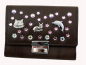 Preview: WESTERN-SPEICHER Geldbörse Portemonnaie Leder Strass  Swarovski Elements Kati 186b