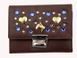 Preview: WESTERN-SPEICHER Geldbörse Portemonnaie Leder Strass  Swarovski Elements Kati 187b
