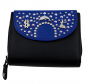 Preview: WESTERN-SPEICHER Geldbörse Portemonnaie Leder Strass  Swarovski Elements Klara 15B