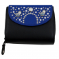 Preview: WESTERN-SPEICHER Geldbörse Portemonnaie Leder Strass  Swarovski Elements Klara 16B