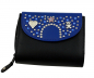 Preview: WESTERN-SPEICHER Geldbörse Portemonnaie Leder Strass  Swarovski Elements Klara 18B