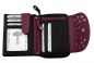 Preview: WESTERN-SPEICHER Geldbörse Portemonnaie Leder Strass  Swarovski Elements Klara 20P