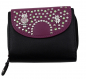 Preview: WESTERN-SPEICHER Geldbörse Portemonnaie Leder Strass  Swarovski Elements Klara 15P