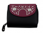 Preview: WESTERN-SPEICHER Geldbörse Portemonnaie Leder Strass  Swarovski Elements Klara 20P