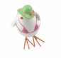 Preview: Maritime Deko Figur Huhn aus Polystone im Seedesign Höhe ca.11cm DH11