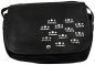 Preview: Handtasche Leder Strass Swarovski-Elements "DL105"