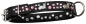 Preview: Hundehalsband Leder Strass Swarovski-Elements S/H016