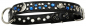 Preview: Hundehalsband Leder Strass Swarovski-Elements S/H019