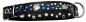 Preview: Hundehalsband Leder Strass Swarovski-Elements S/H019