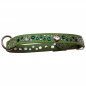 Preview: Hundehalsband Leder Strass Swarovski-Elements M/H021