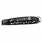 Preview: Hundehalsband Leder Strass Swarovski-Elements L/H023