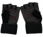 Preview: 73MILES Leder Kraftsporthandschuhe Fitness Sport Bodybuilding Handschuhe Fingerlos S-XXL  G15