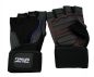 Preview: 73MILES Leder Kraftsporthandschuhe Fitness Sport Bodybuilding Handschuhe Fingerlos S-XXL  G15
