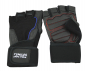 Preview: 73MILES Leder Kraftsporthandschuhe Fitness Sport Bodybuilding Handschuhe Fingerlos S-XXL  G15