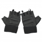 Preview: 73MILES Leder Kraftsporthandschuhe Fitness Sport Bodybuilding Handschuhe Fingerlos S-XXL  G16