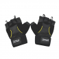 Preview: 73MILES Leder Kraftsporthandschuhe Fitness Sport Bodybuilding Handschuhe Fingerlos S-XXL  G17