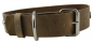 Preview: Hundehalsband Leder Indi02 Braun  Größe 55 - 61cm Breite 5cm