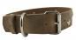Preview: Hundehalsband Leder Indi04 Braun  Größe 55 - 61cm Breite 5cm
