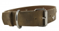 Mobile Preview: Hundehalsband Leder Indi04 Braun  Größe 47 - 53cm Breite 5cm