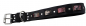 Mobile Preview: Hundehalsband Leder Schwarz Indi 05 Größe 48 - 54cm Breite 4cm