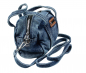 Preview: Kleine Damen Jeans Handtasche Denim Schultertasche Crossbody Tasche blauJT11