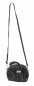 Preview: Kleine Damen Jeans Handtasche Denim Schultertasche Crossbody Tasche schwarz JT10