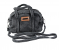Preview: Kleine Damen Jeans Handtasche Denim Schultertasche Crossbody Tasche schwarz JT10