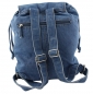 Preview: Jeans Rucksack Blau mit Swarovski-Elements Strass 09