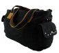 Preview: Jeanstasche Schultertasche Schwarz mit Swarovski-Elements Strass C14