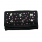Preview: WESTERN-SPEICHER Große Geld Börse Portemonnaie Leder Strass  Swarovski Elements Lilli 202
