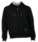 Preview: WESTERN-SPEICHER Kapuzenjacke Sweatjacke Schwarz S - 3XL