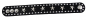 Preview: Armband Leder Schwarz Stern