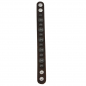 Preview: Armband Leder braun mit Motivnieten Baum des Lebens