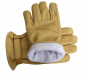 Preview: WESTERN SPEICHER Leder- Western- Biker- Reithandschuhe gefüttert Natur S-2XL