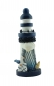 Preview: 4 x maritime Deko Leuchttürme Holz im Shabby Style