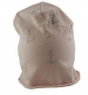 Preview: Mütze Beanie Damen Glitzer mit Strass Applikationen Anker Rosa B06 onesize