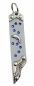 Preview: Schlüsselanhänger Leder Strass Swarovski-Elements SA315