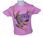 Mobile Preview: Kinder T-Shirt - Frosch - Pink