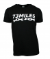 Mobile Preview: T-Shirt  73MILES  Baumwolle schwarz Größe S bis 5XL