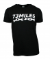 Preview: T-Shirt  73MILES  Baumwolle schwarz Größe S bis 5XL