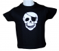 Mobile Preview: Kinder T-Shirt - Totenkopf - Schwarz -
