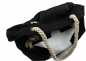 Preview: Shopper Strandtasche Handtasche Damentasche Stern schwarz