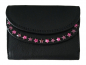 Preview: WESTERN-SPEICHER Geldbörse Portemonnaie Leder Strass  Swarovski Elements Lea 118