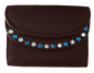Preview: WESTERN-SPEICHER Geldbörse Portemonnaie Leder Strass  Swarovski Elements Lea 121