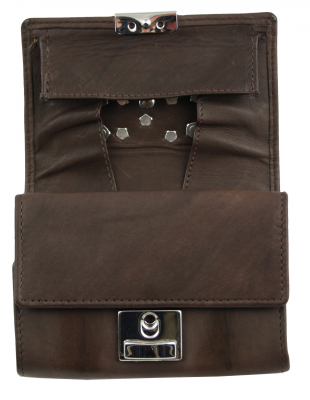 WESTERN-SPEICHER Geldbörse Portemonnaie Leder Strass  Swarovski Elements Kati 172b