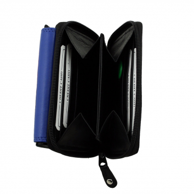 Preview: WESTERN-SPEICHER Geldbörse Portemonnaie Leder Strass  Swarovski Elements Klara 16B