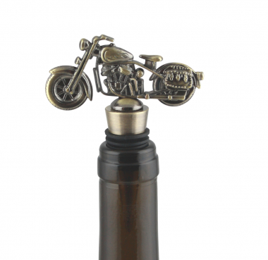 Preview: Flaschenverschluss Flaschenstopfen Bottle Stopper Metall Wein Sekt BST18