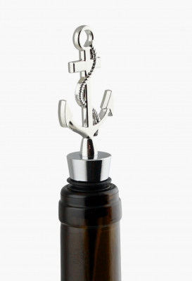 Preview: Flaschenverschluss Flaschenstopfen Bottle Stopper Metall Wein Sekt BST23